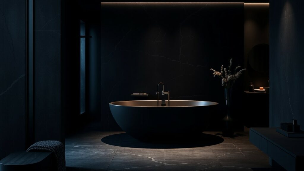 21 Dark and Moody Luxury Bathroom Inspirations