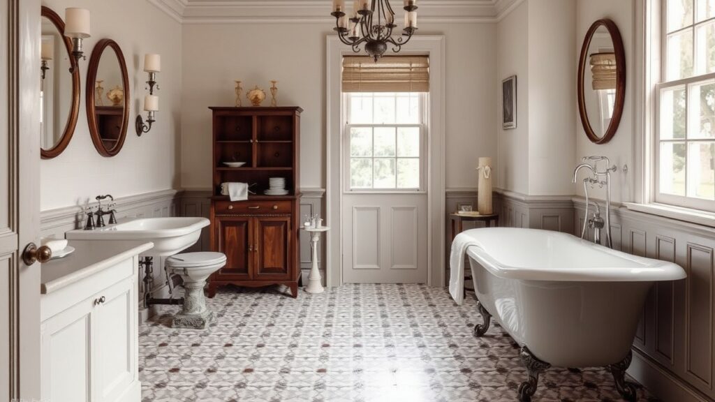 21 Heritage Luxury Bathroom Design Ideas