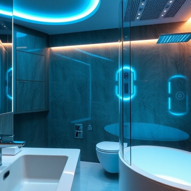 21 High-Tech Smart Luxury Bathroom Ideas for Futuristic Comfort (#15 Will Wow You!)