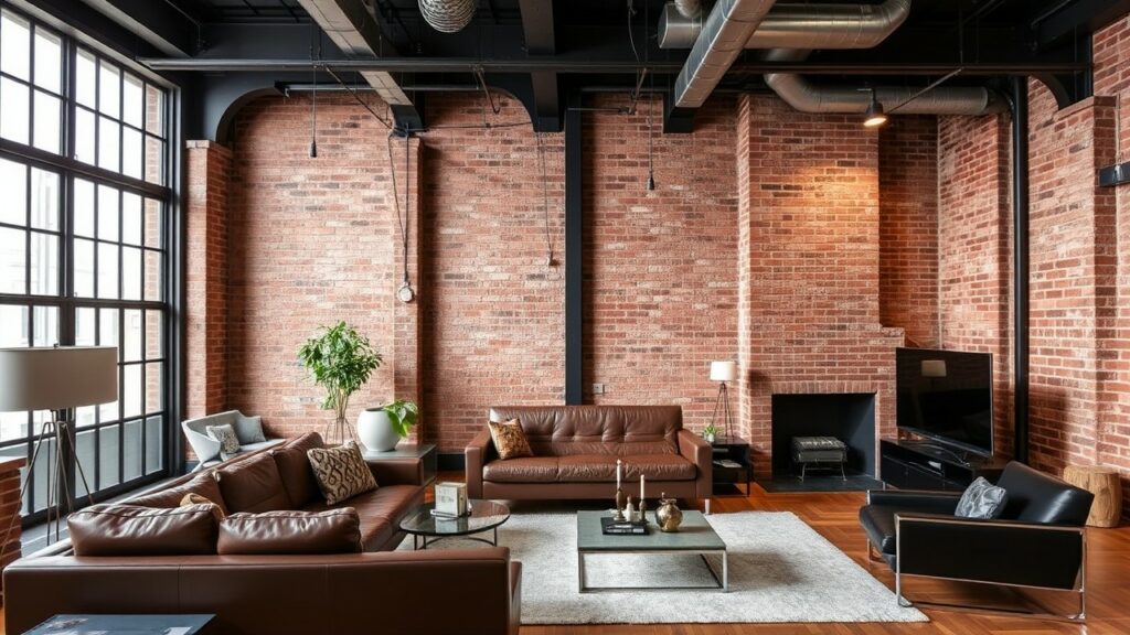 21 Industrial Luxury Living Room Inspirations