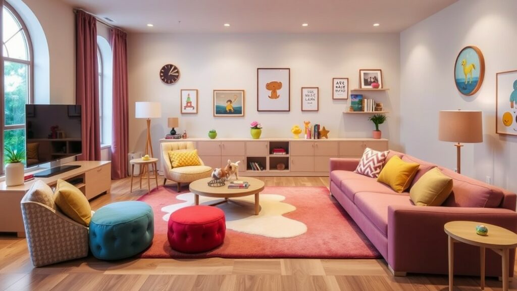 21 Lavish Kids Living Room Ideas