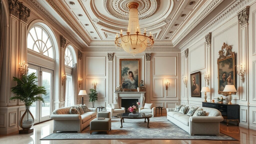 21 Neo-Classical Luxury Living Room Inspirations