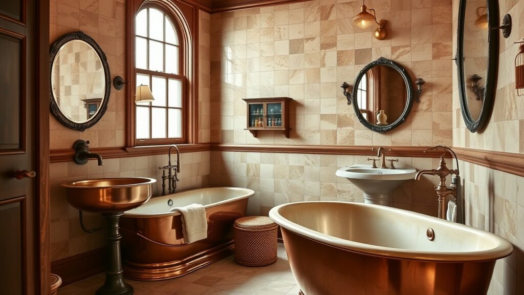 21 Opulent Copper Bathtub Luxury Bathroom Inspirations