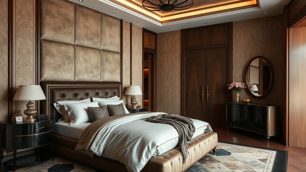 21 Rich Textured Luxury Bedroom Designs