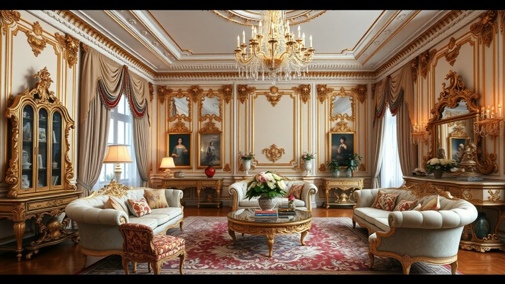 21 Royal Palace Luxury Living Room Ideas