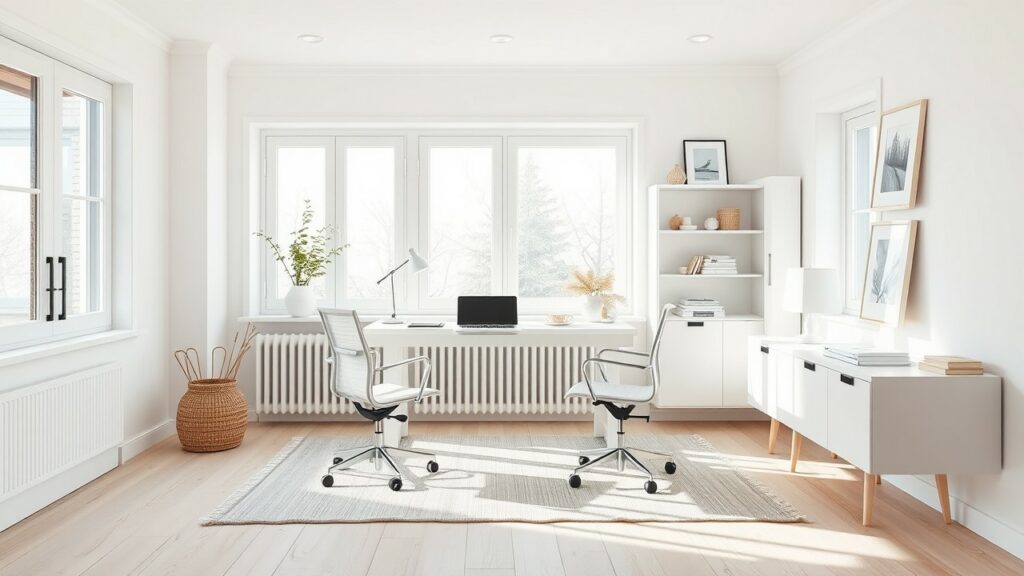 21 Scandinavian Luxury Home Office Inspirations