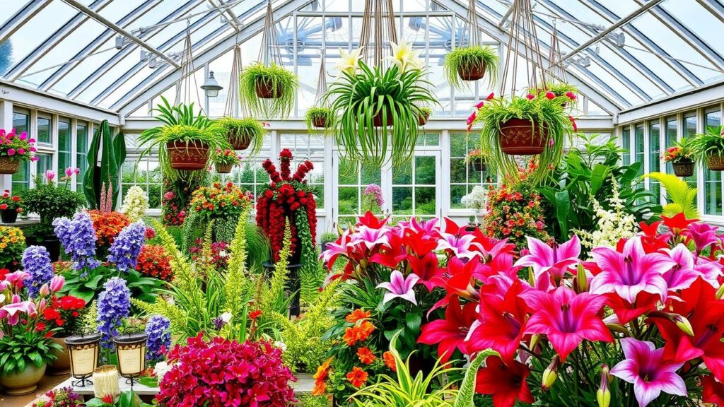 22 Luxury Glasshouse Floral Garden Inspirations and Ideas