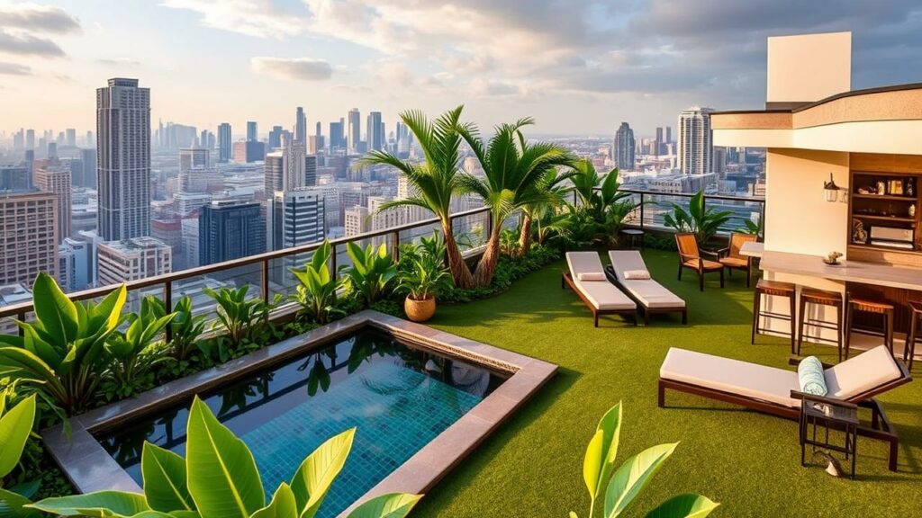 22 Luxury Rooftop Paradise Garden Inspirations and Ideas