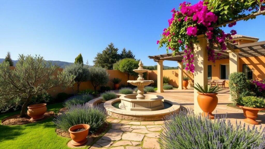 22 Mediterranean Luxury Garden Inspirations and Ideas