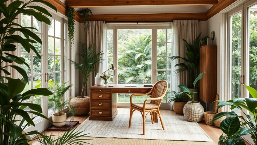 22 Nature-Inspired Luxury Home Office Ideas