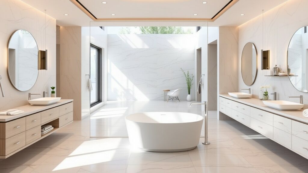 22 Open-Plan Luxury Bathroom Design Concepts