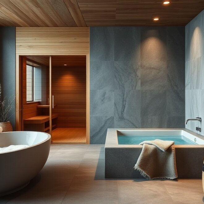 22 Spa and Sauna Luxury Bathroom Ideas for Ultimate Relaxation (#10 Will Refresh You!)