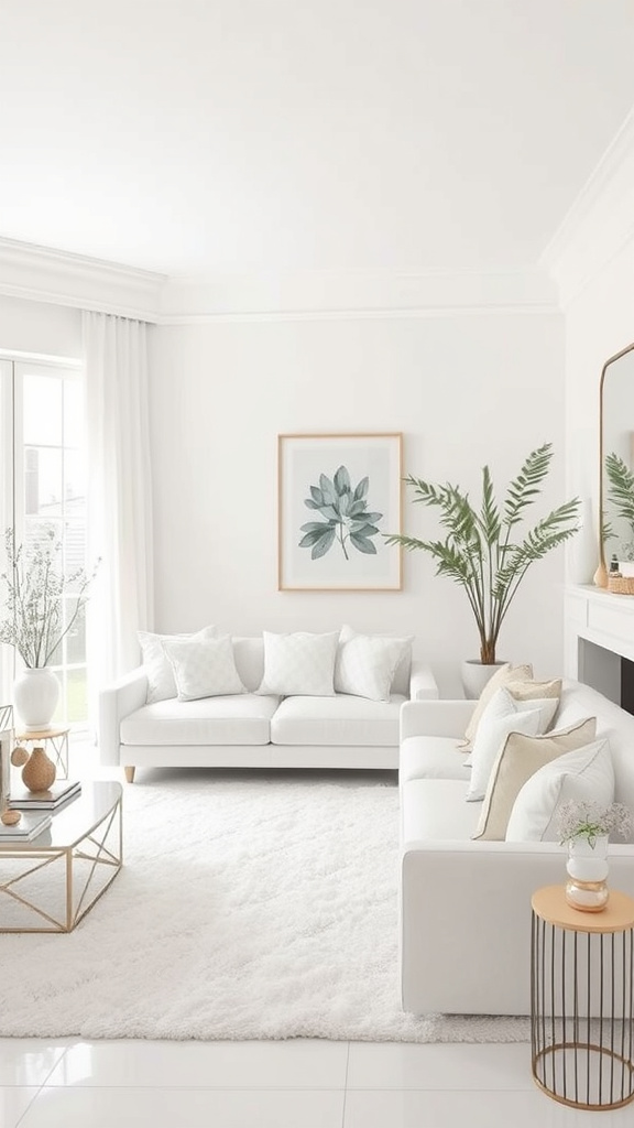 4. Elegant White Room Makeovers