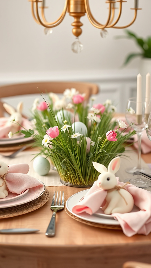 18. Bunny Hop: Playful Easter Decor