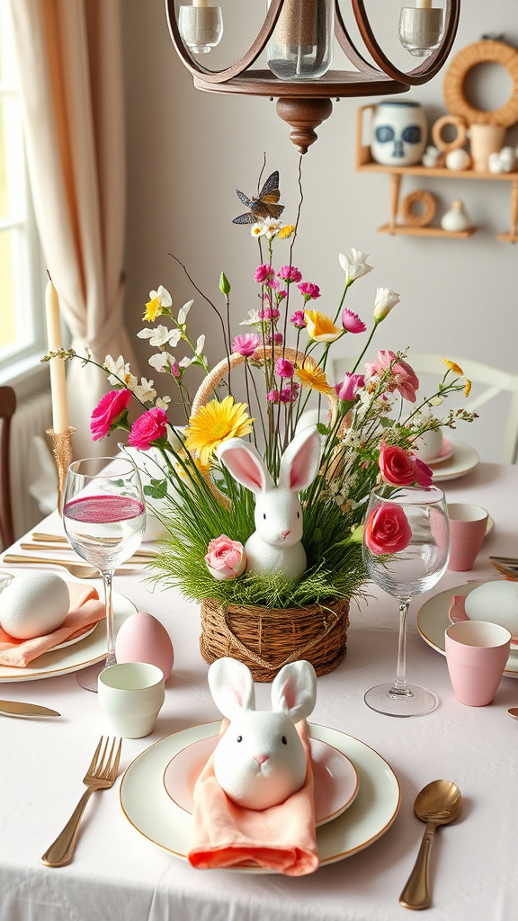 20. Festive and Fun Easter Table Ideas