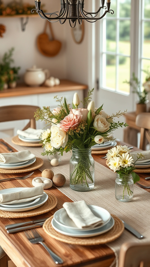 3. Rustic Charm: Farmhouse Easter Decor