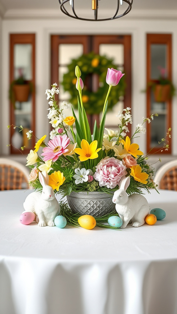 2. Blooming Spring Table Display