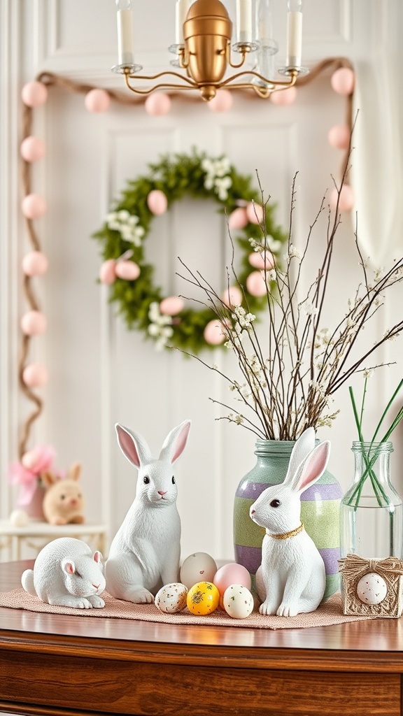 3. Bunny-Themed Entryway Delights