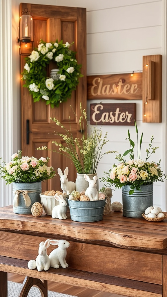 8. Rustic Chic Easter Charm