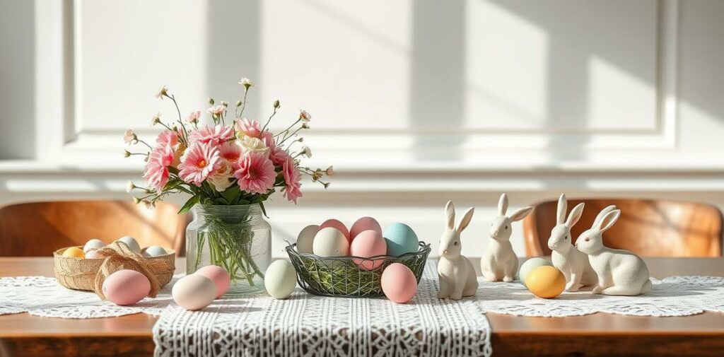 20 Welcoming Easter Entryway Table Decor to Greet with Cheer