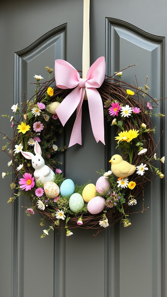 4. Egg-cited for Easter Wreaths