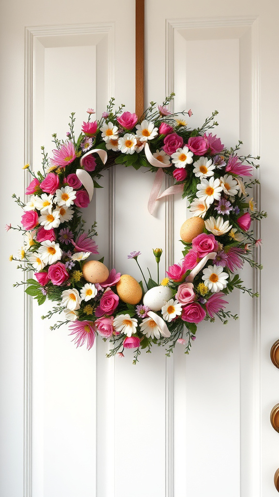 6. Springtime Splendor Easter Wreaths