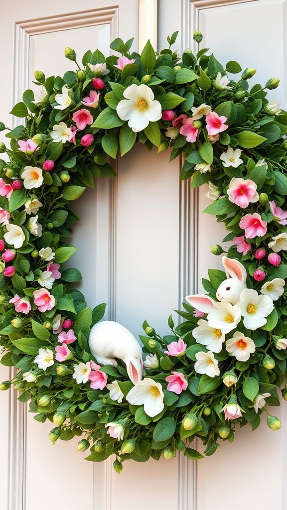 9. Vibrant Eucalyptus Easter Wreaths