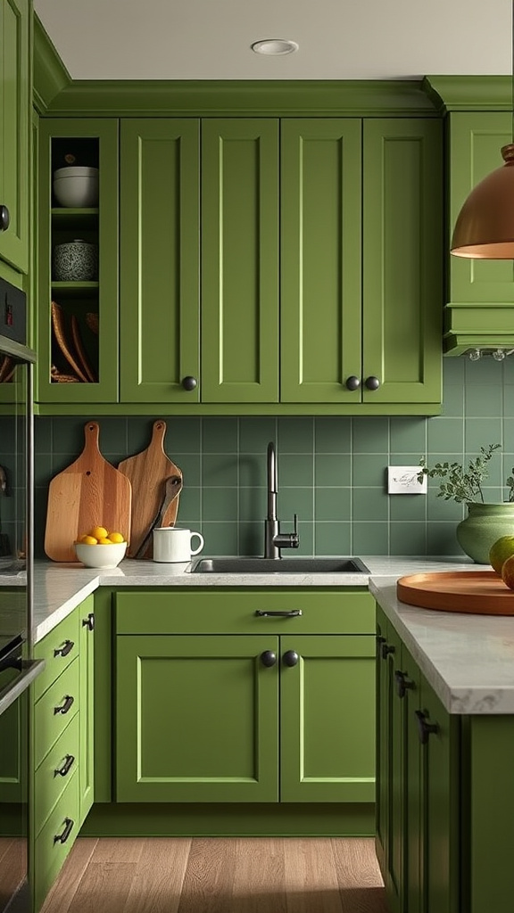 13. Avocado Dream Cabinets