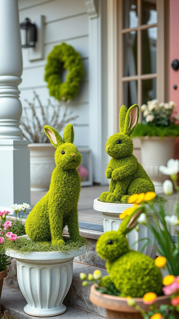 17. Magical Moss Bunny Displays