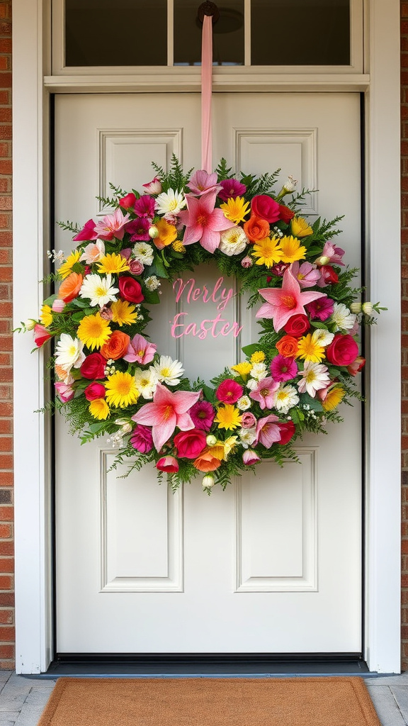 18. Fresh Spring Floral Wreaths