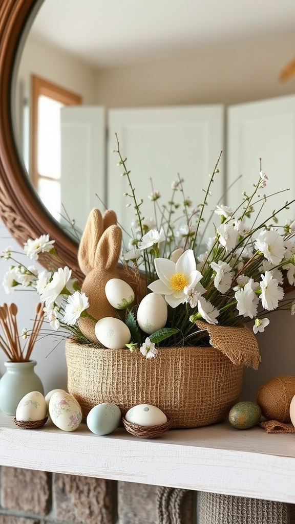 13. Rustic Easter Elegance