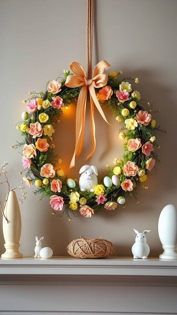 6. Enchanted Easter Wreath Wonders