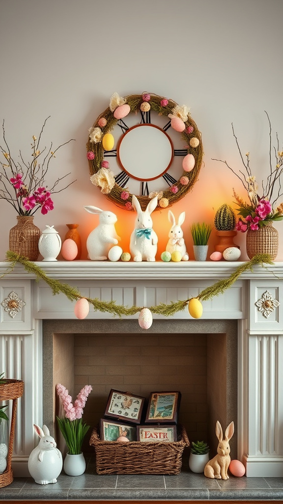 8. Vibrant Vintage Easter Charm