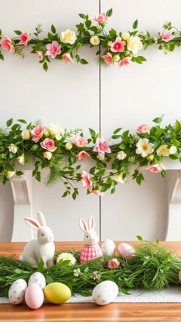 17. Garden-Inspired Easter Garlands