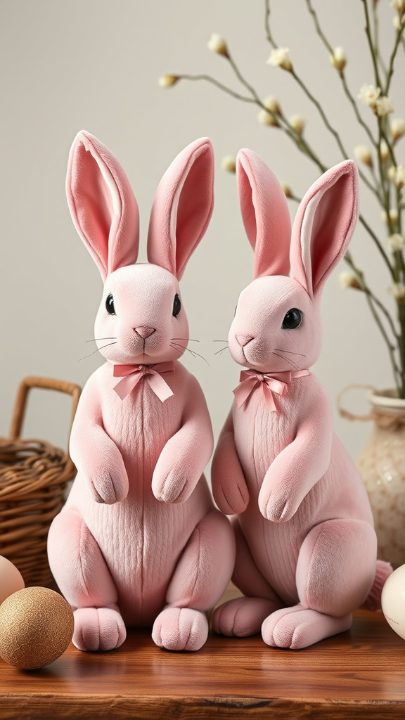 20. Plush Velvet Rabbit Figures