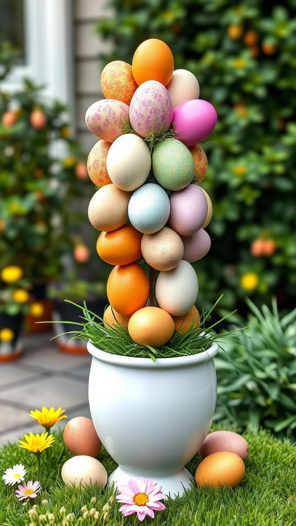 13. Easter Egg Topiary