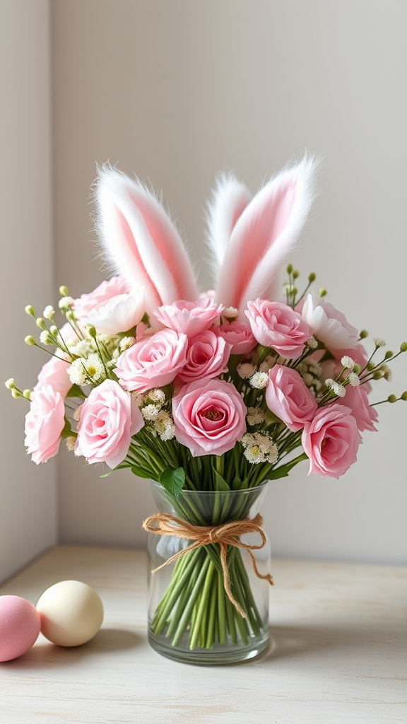 14. Bunny Tail Bouquets