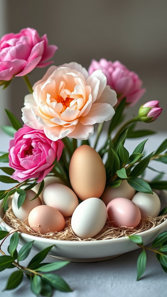 15. Peony and Egg Displays