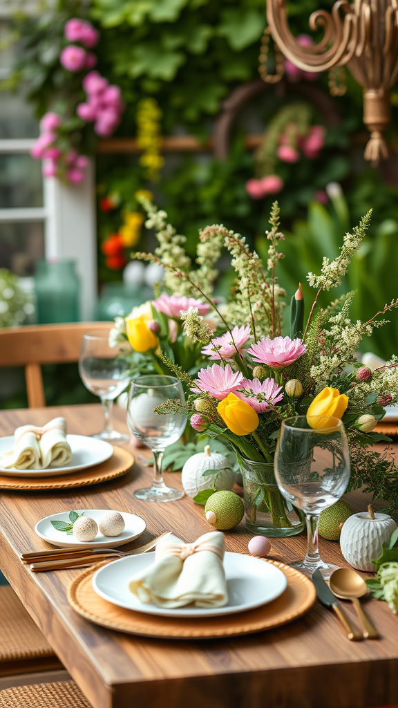 17. Garden-Inspired Tablescapes