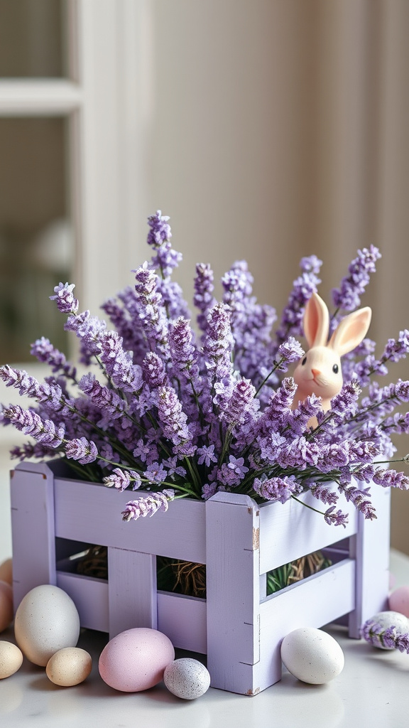 22. Lavender Easter Crates