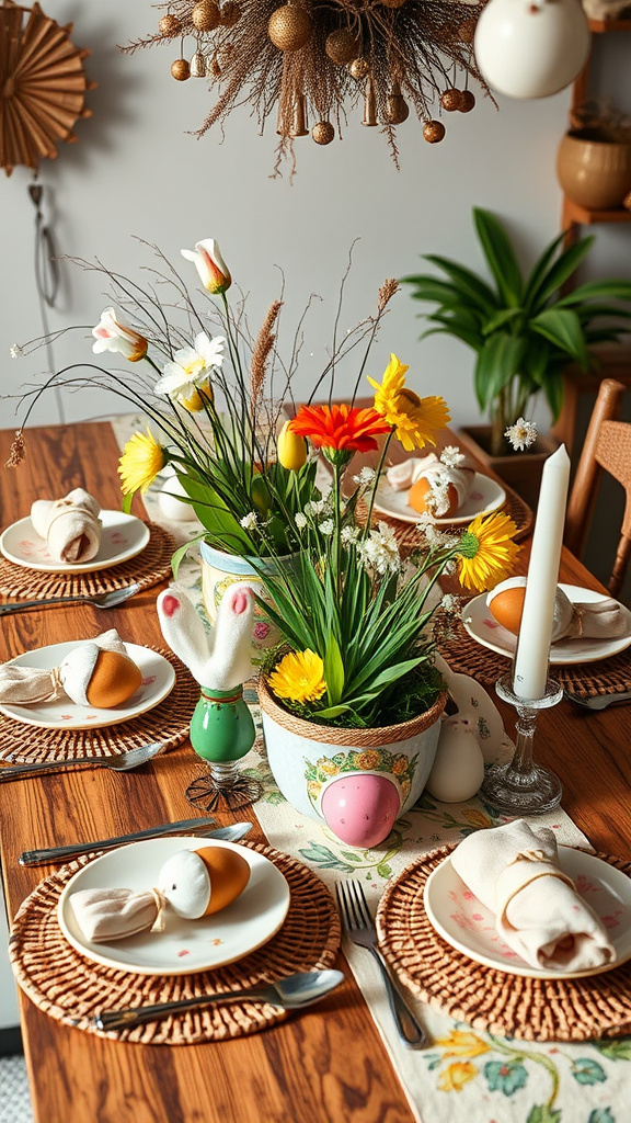 14. Eclectic Easter Entertaining