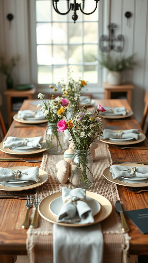 2. Rustic Charm Easter Feast