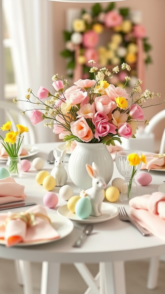 20. Sweet Pastel Easter Setting