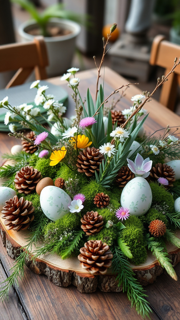 7. DIY Nature-Inspired Tablescape