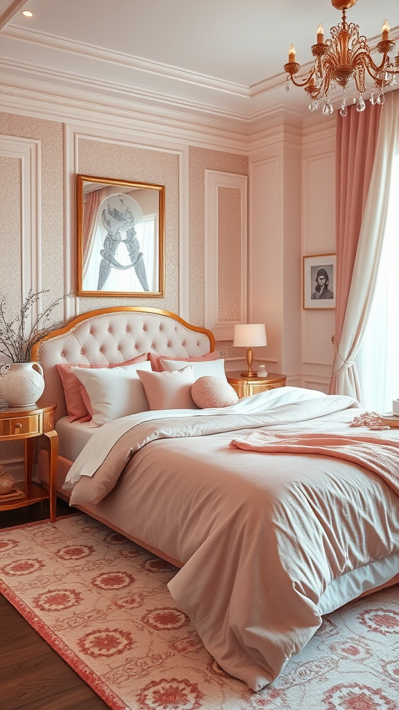 2. Rose Gold Radiance Room