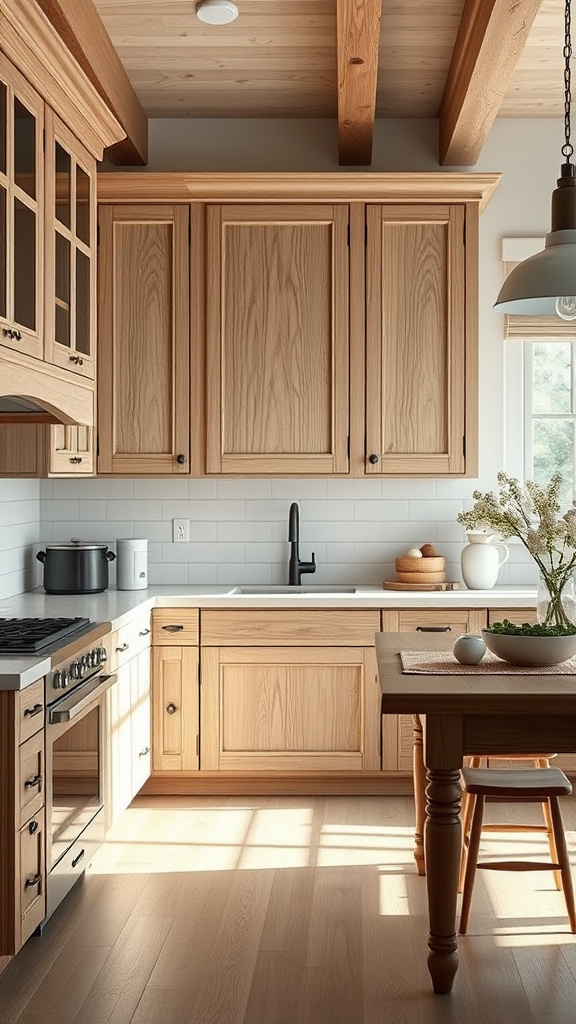 3. Timeless White Oak Kitchen Essentials