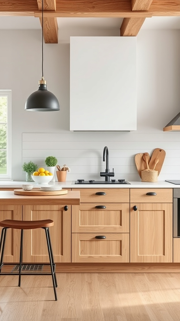 9. Warmth & Style: Oak Kitchen Ideas