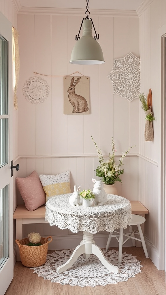 16. Vintage Charm Easter Nooks