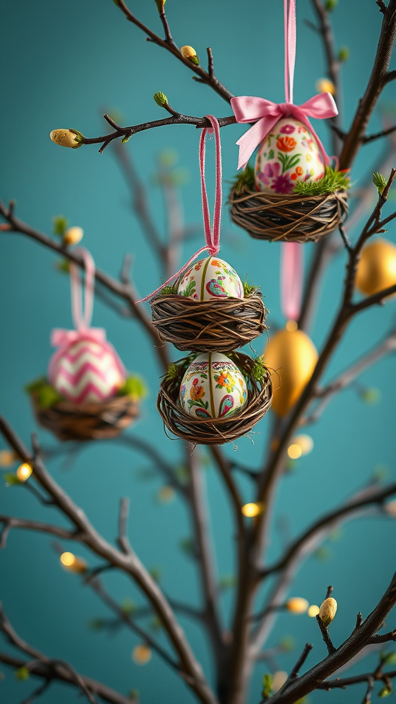 3. Eggcellent Nest Adornments