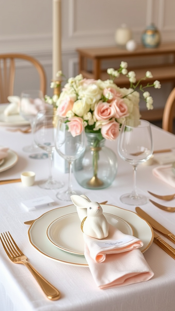 10. Refined Easter Brunch Settings